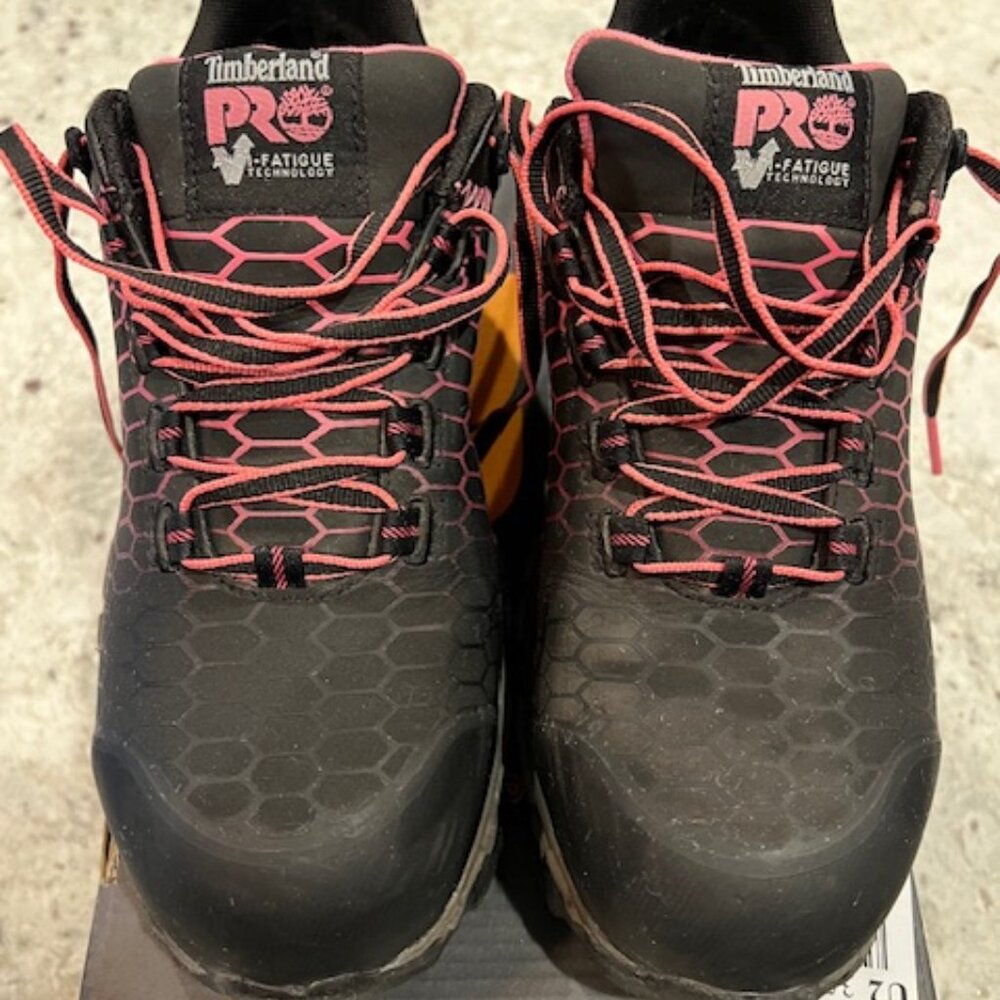 Women's Timberland Pro Powertrain Sport Alloy Toe Work Sneaker - 9W